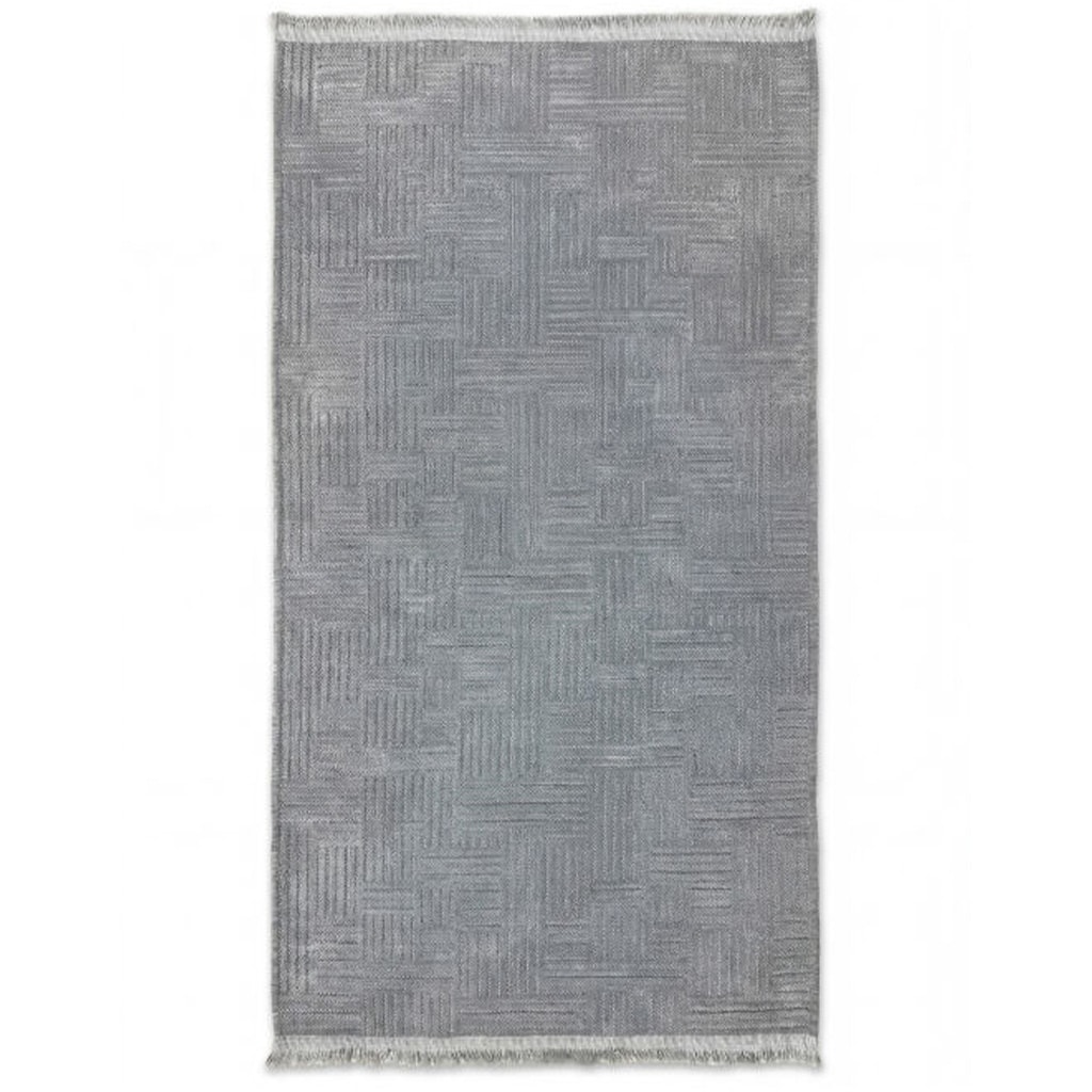 Şönil Dokuma Halı Gri 100x200 cm 2