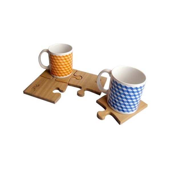 Puzzle Mat + Pantone Cup Set 2