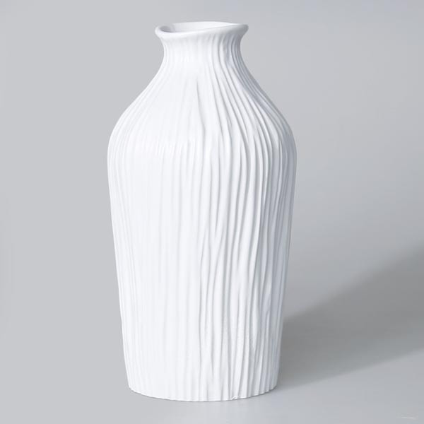 Dublin Büyük Vazo Beyaz 2