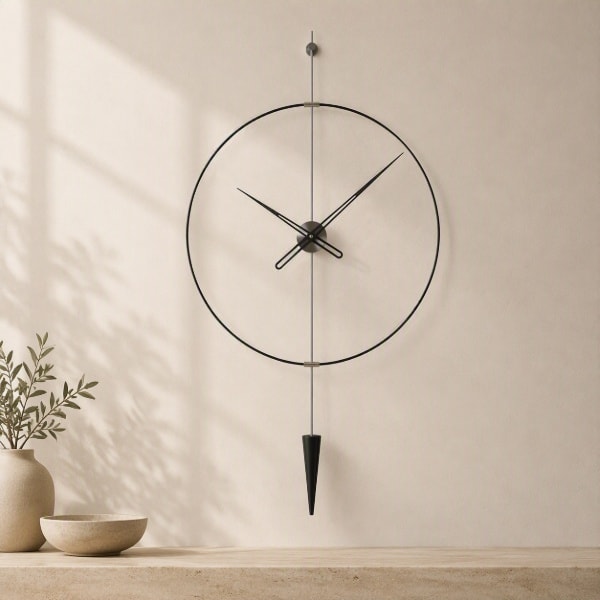 Pendulumplus90Silver Duvar Saati 1