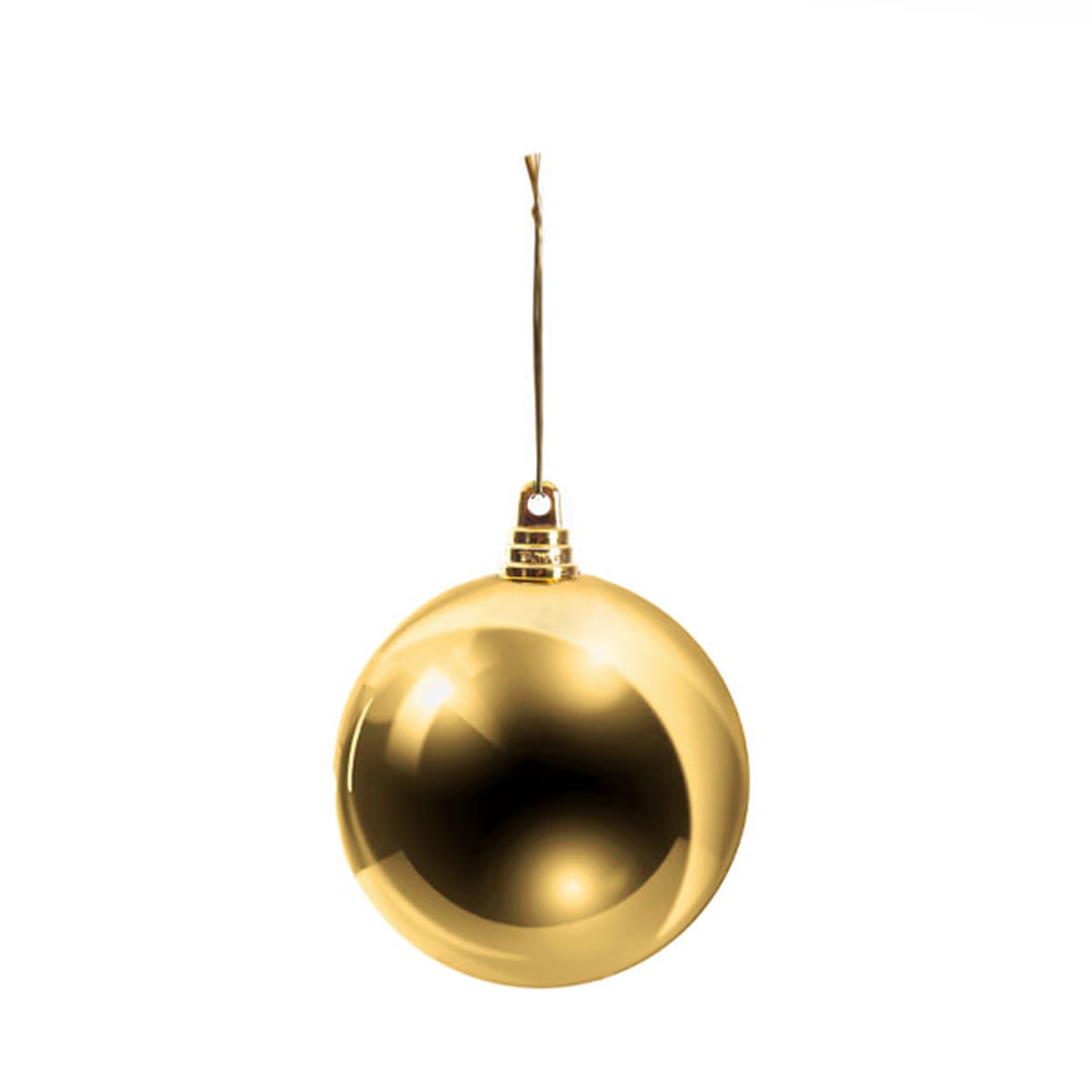 Aynalı Gold Premium Ağaç Süsü 8 Cm 3