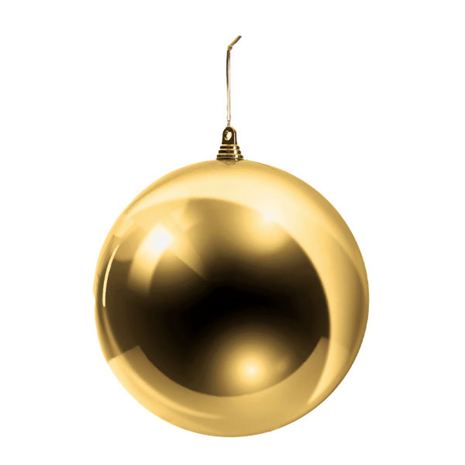 Aynalı Gold Premium Ağaç Süsü 20 Cm 3
