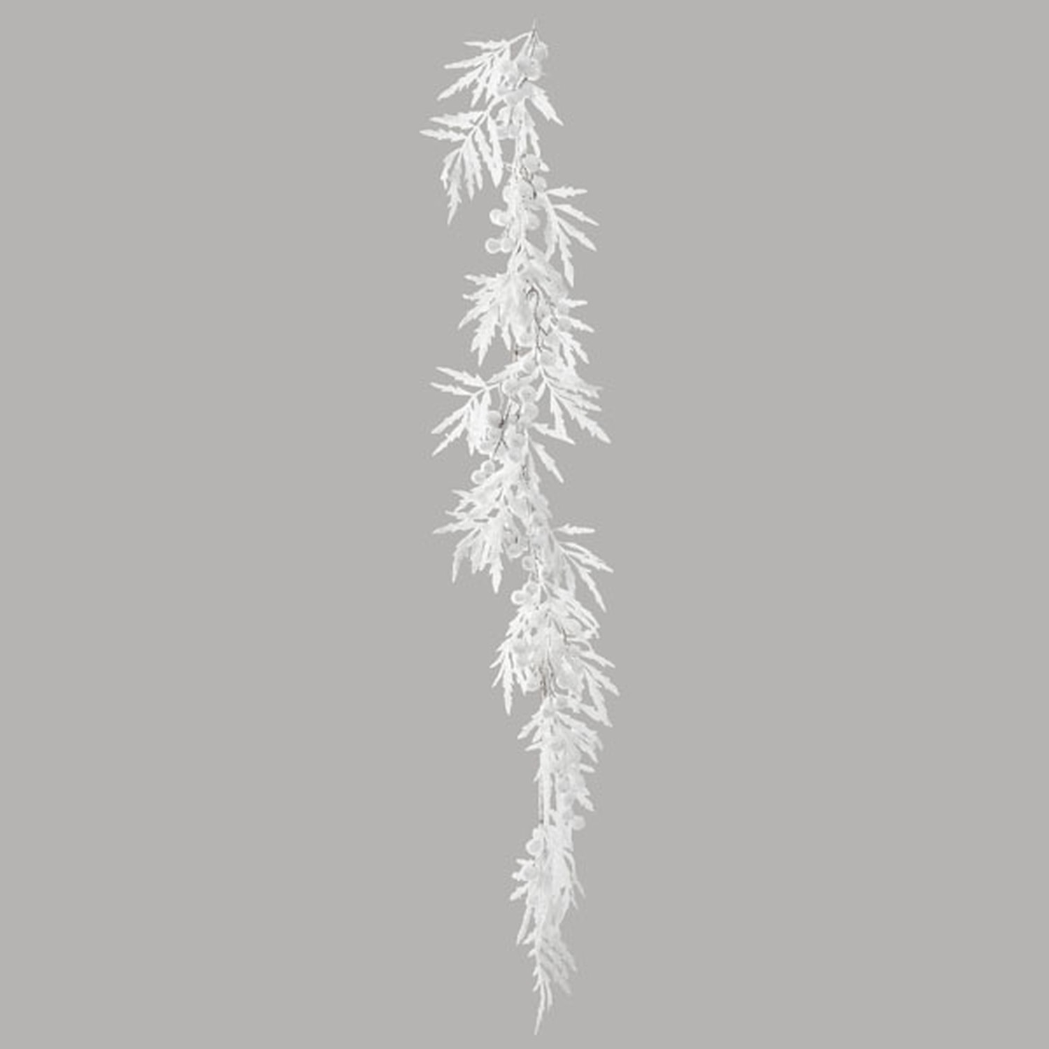 Simli Beyaz Garland 122 Cm 3