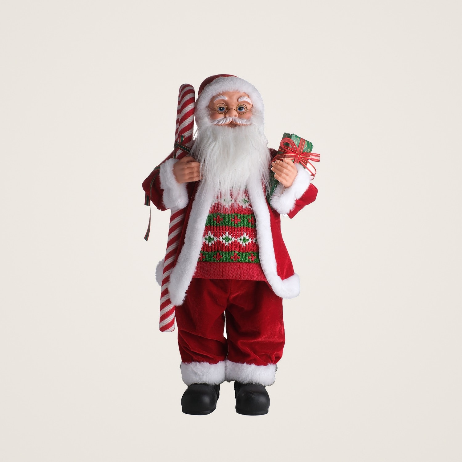 TH Noel Baba Şeker Bastonlu 60Cm 3