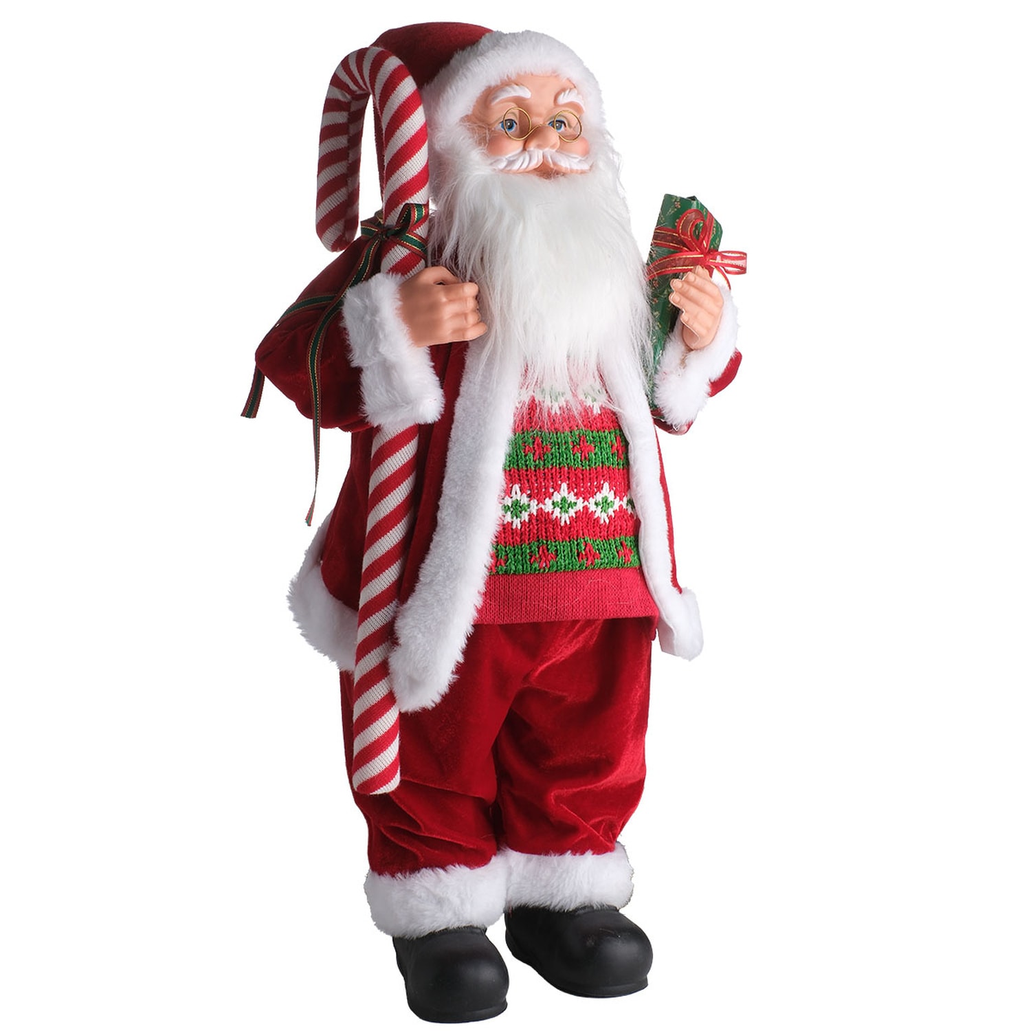 TH Noel Baba Şeker Bastonlu 60Cm 7