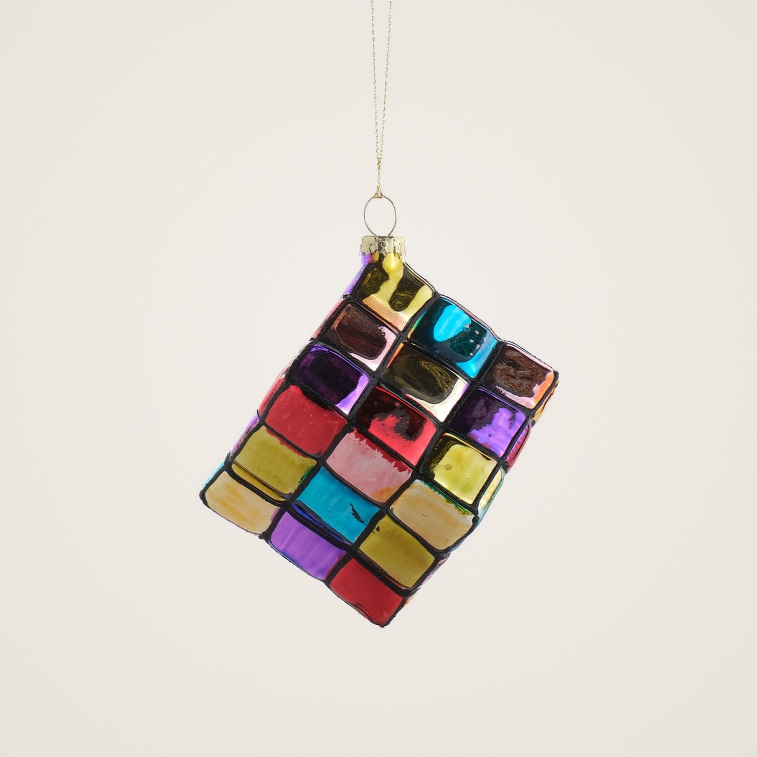 TH Rubik Renkli Figürü Ağaç Süsü 3