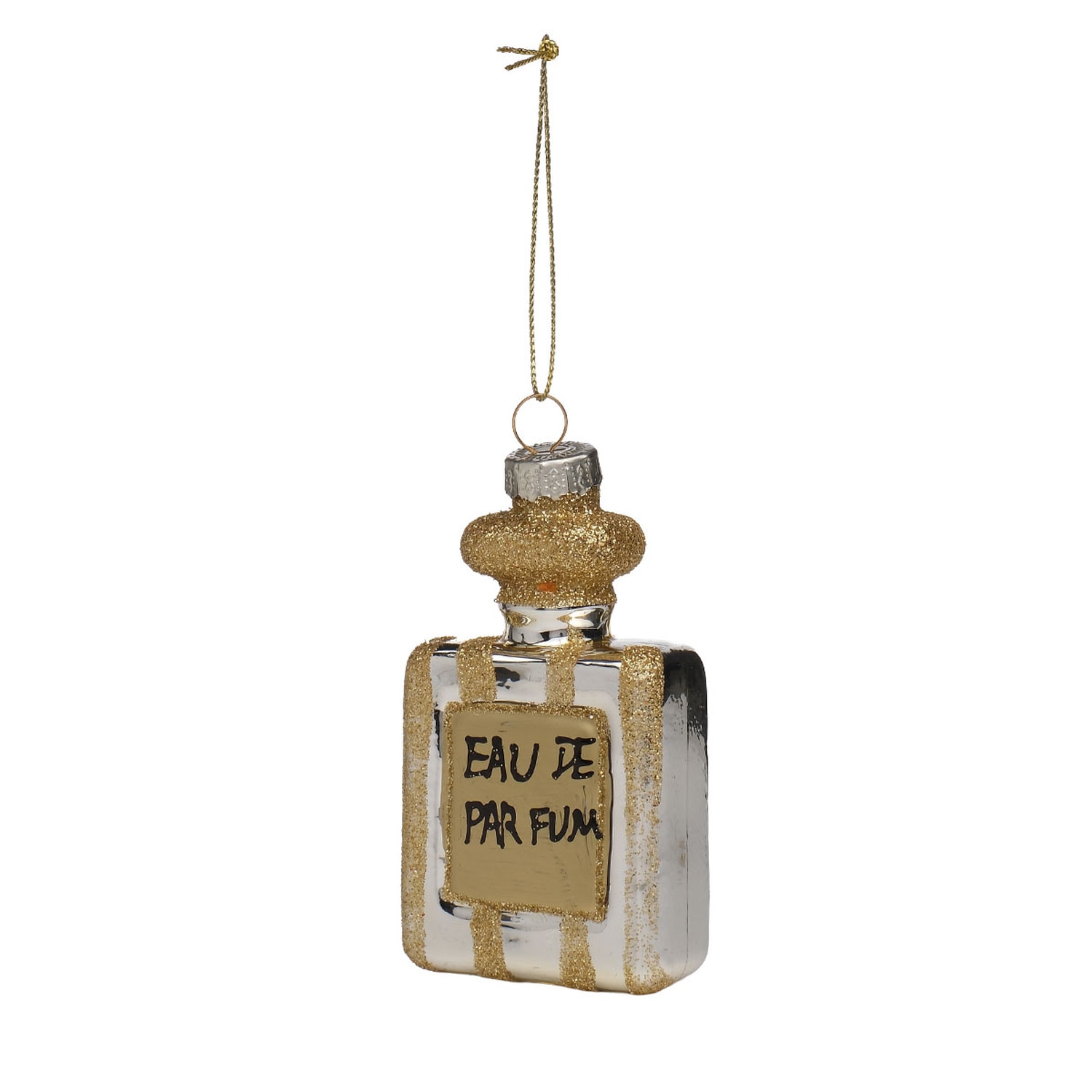 TH Gold Parfüm Şişesi Figürü Ağaç Süsü 5