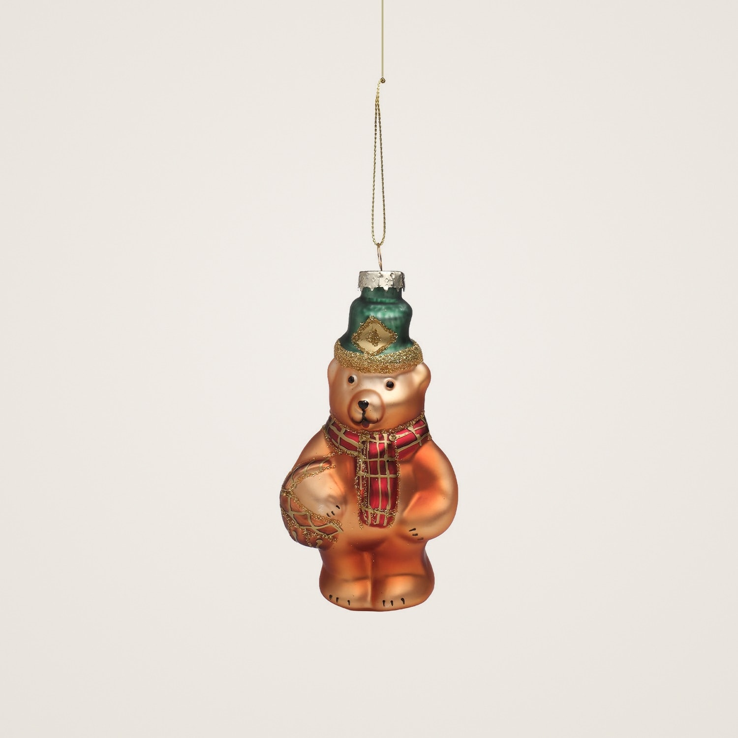 TH Teddy Atkılı Figürü Ağaç Süsü 4