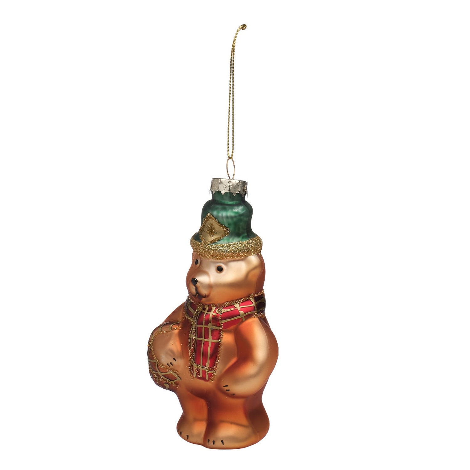 TH Teddy Atkılı Figürü Ağaç Süsü 6