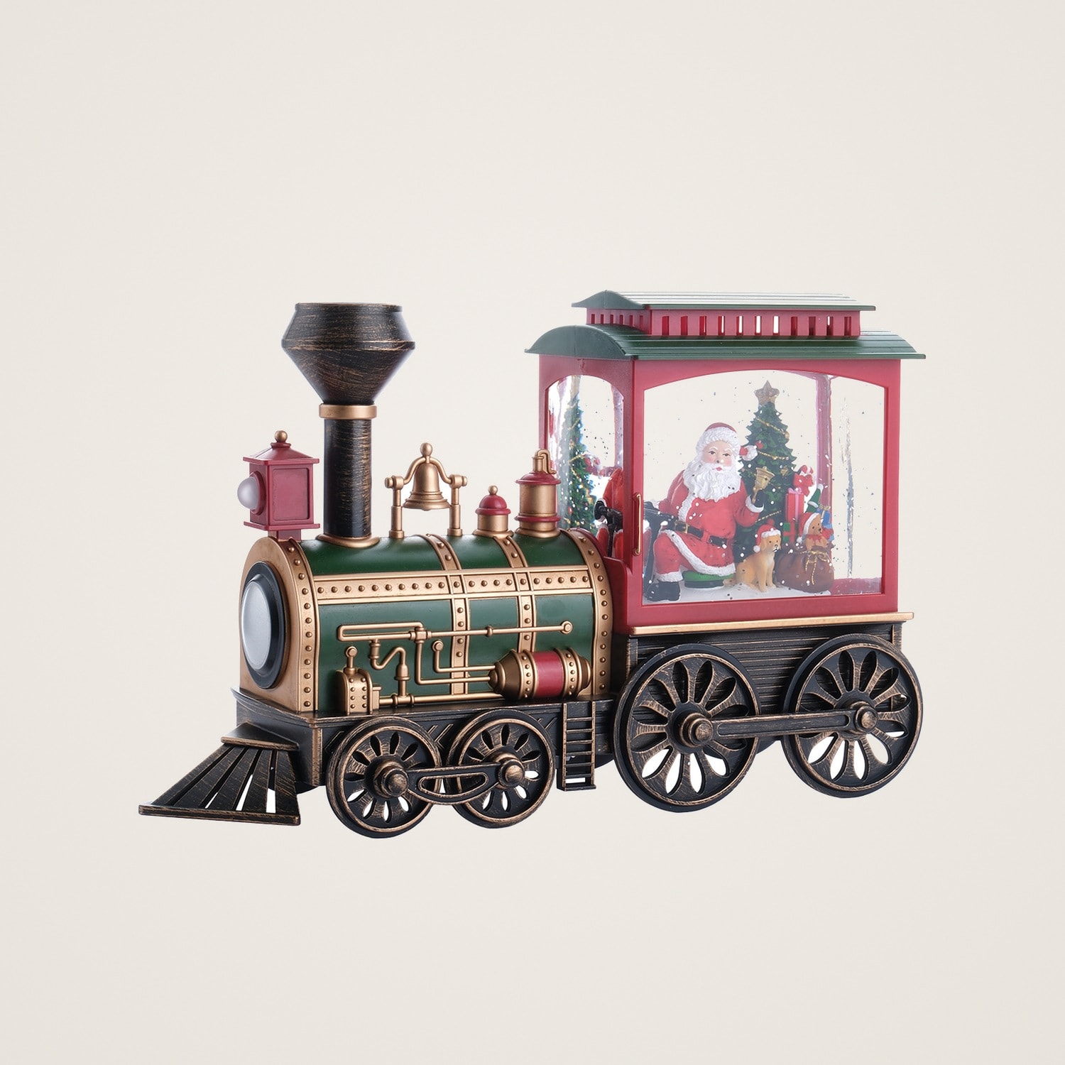 TH Tren Figürü Noel Baba Premium Kar Küresi 2