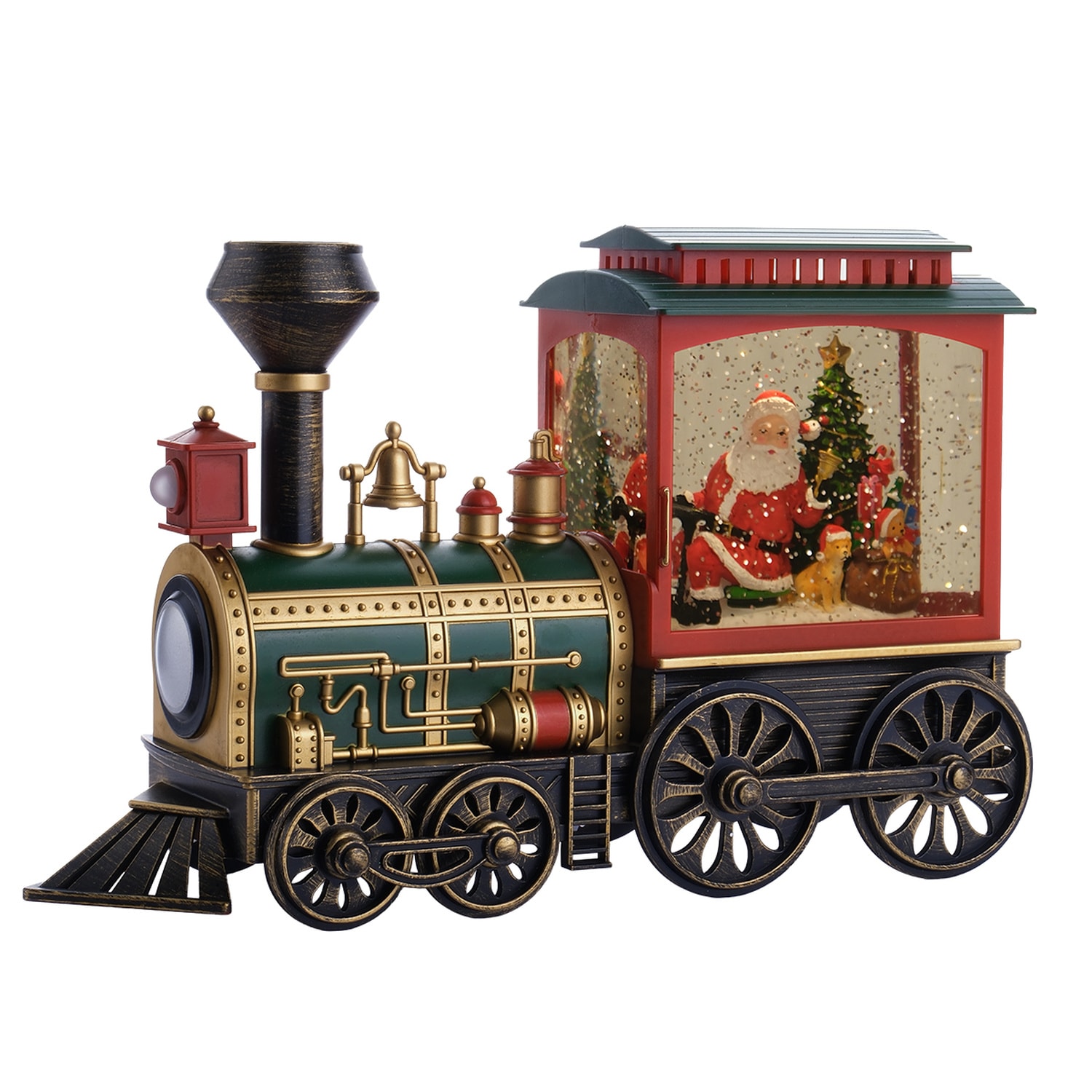 TH Tren Figürü Noel Baba Premium Kar Küresi 6