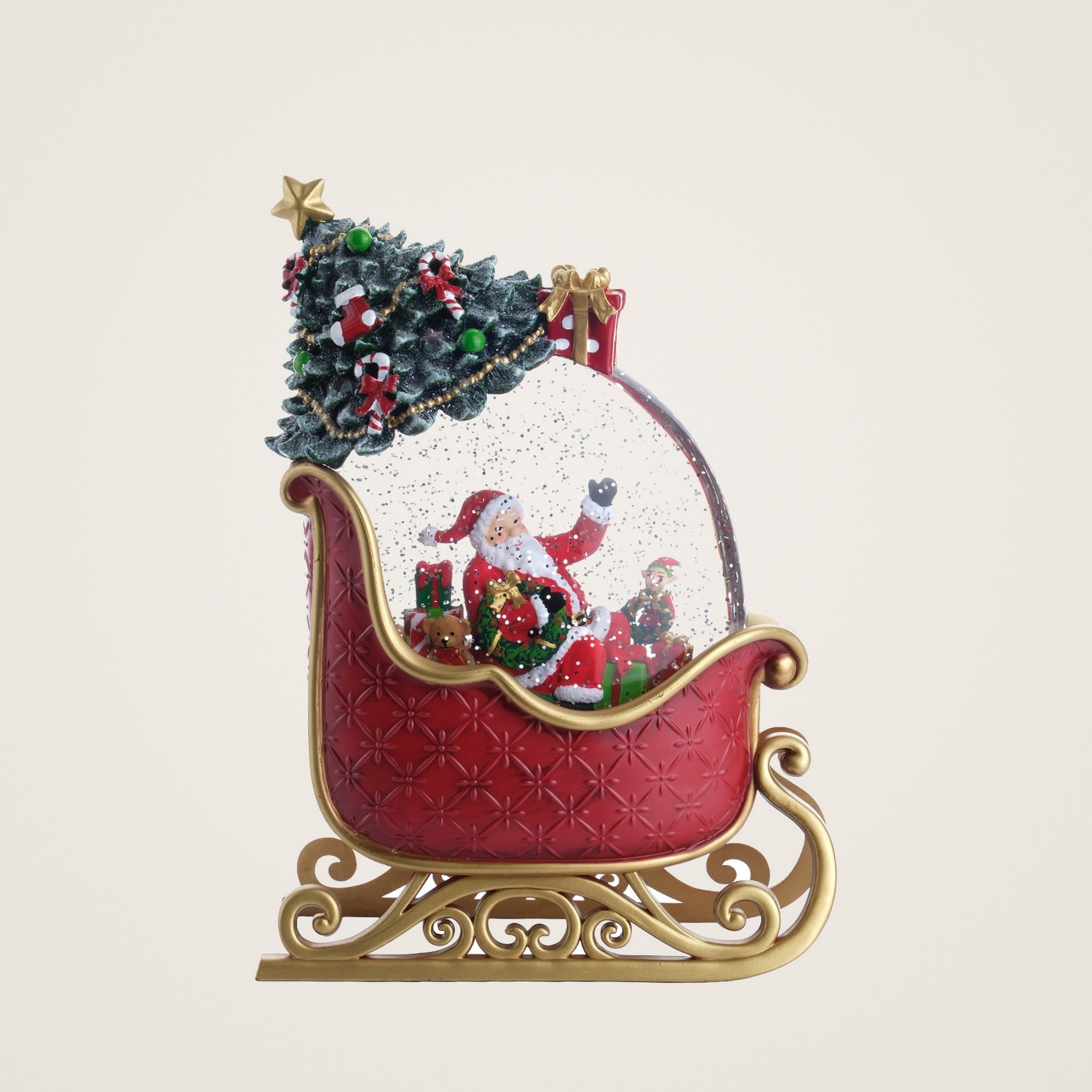 TH Şenlikli Kızak Noel Baba Kar Küresi 5