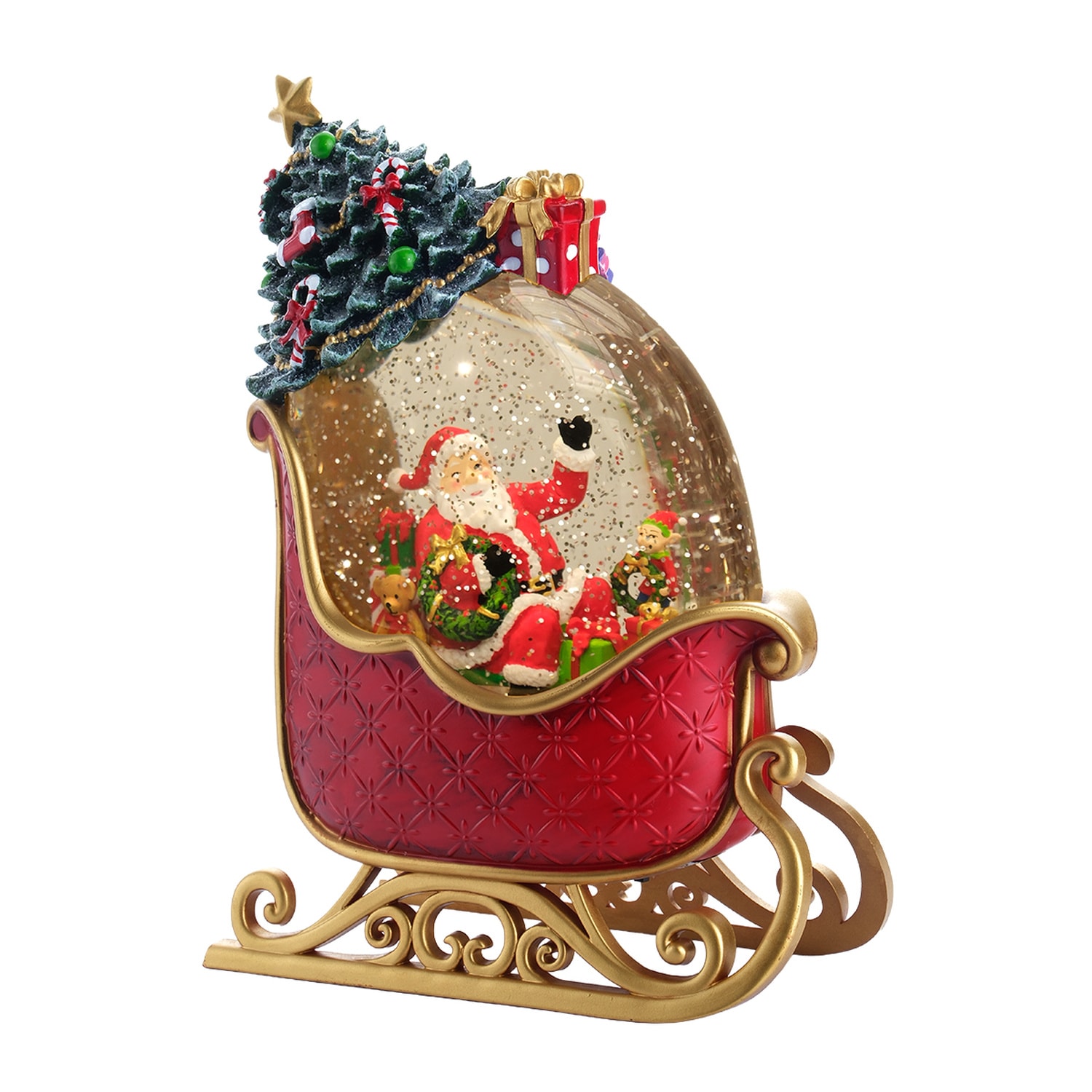 TH Şenlikli Kızak Noel Baba Kar Küresi 6
