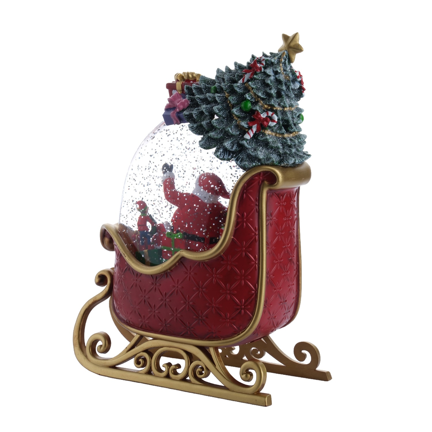 TH Şenlikli Kızak Noel Baba Kar Küresi 8