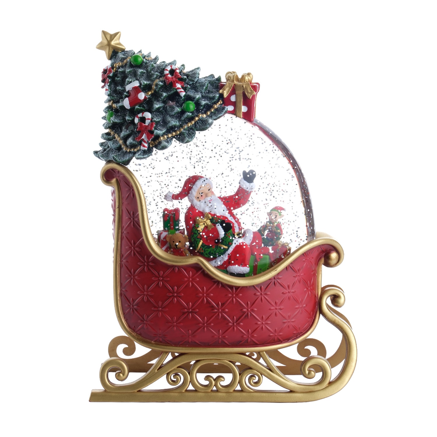 TH Şenlikli Kızak Noel Baba Kar Küresi 9