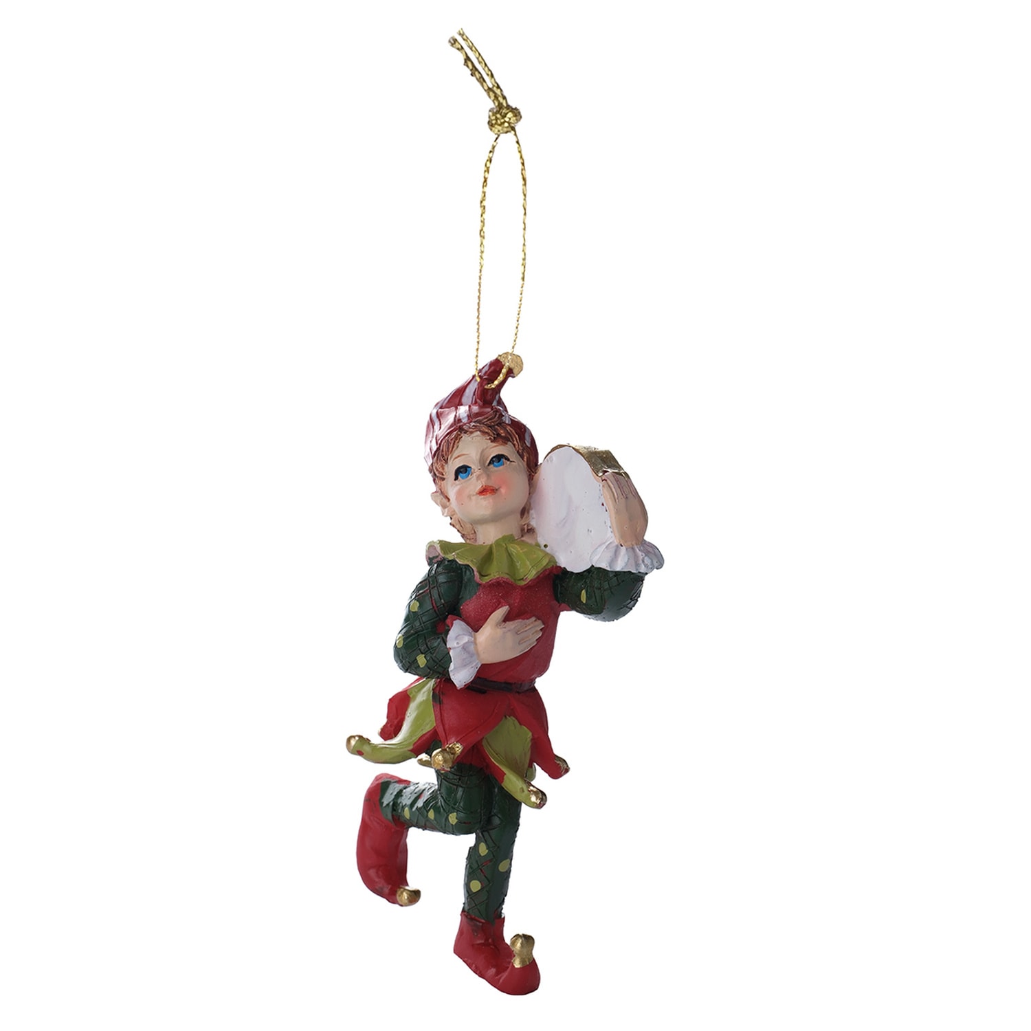 TH Elf Figürü Renkli Ağaç Süsü 6