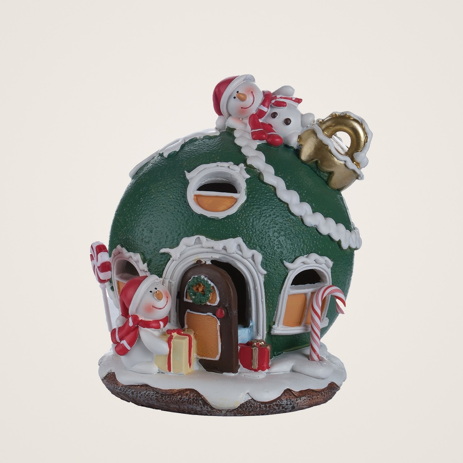 TH Dekoratif Yeşil Candy Figürü Şeker Evi 4