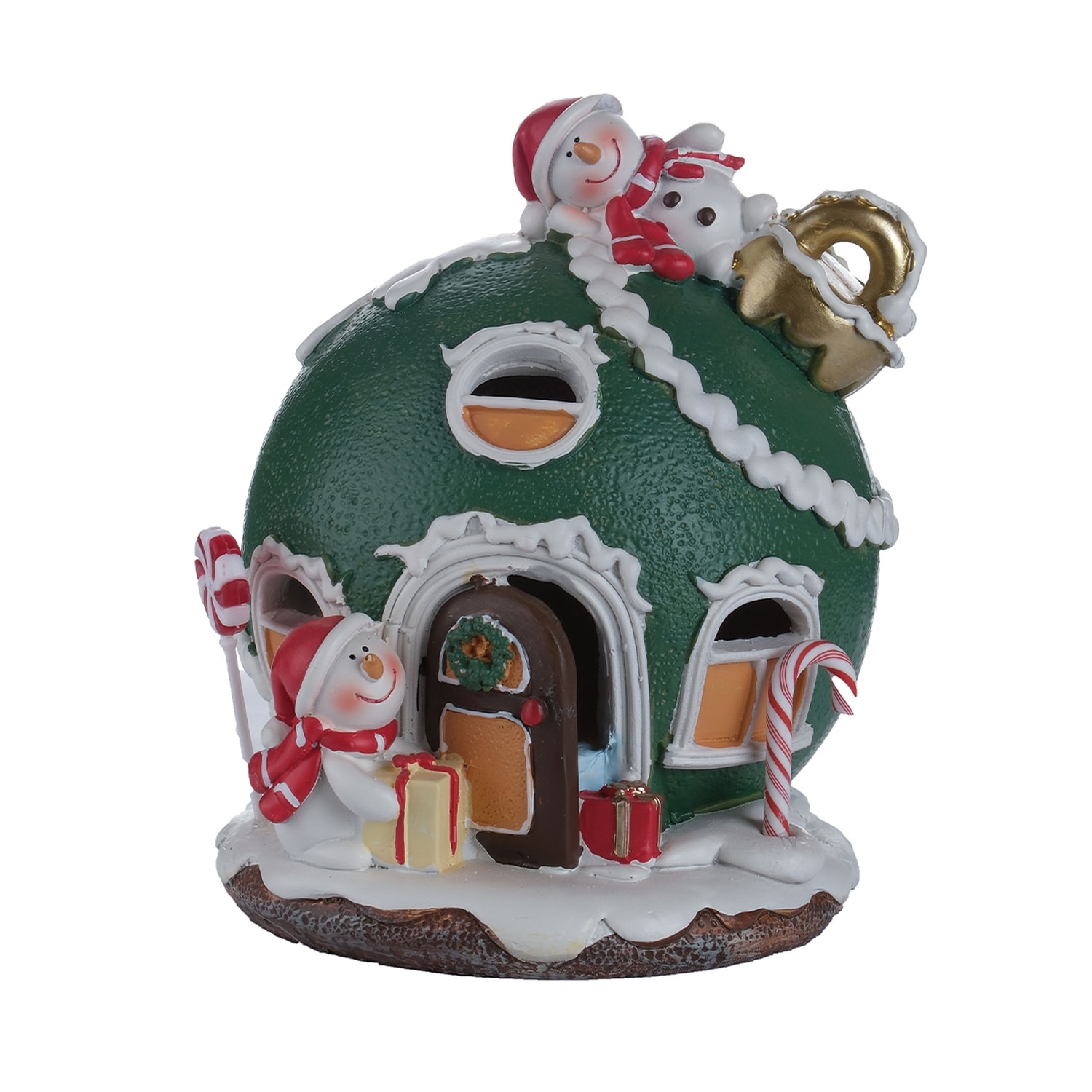 TH Dekoratif Yeşil Candy Figürü Şeker Evi 8