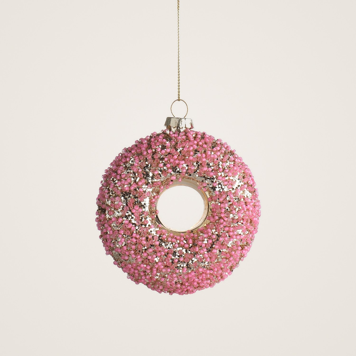 TH Renkli Boncuklu Donut Figürü Ağaç Süsü 3