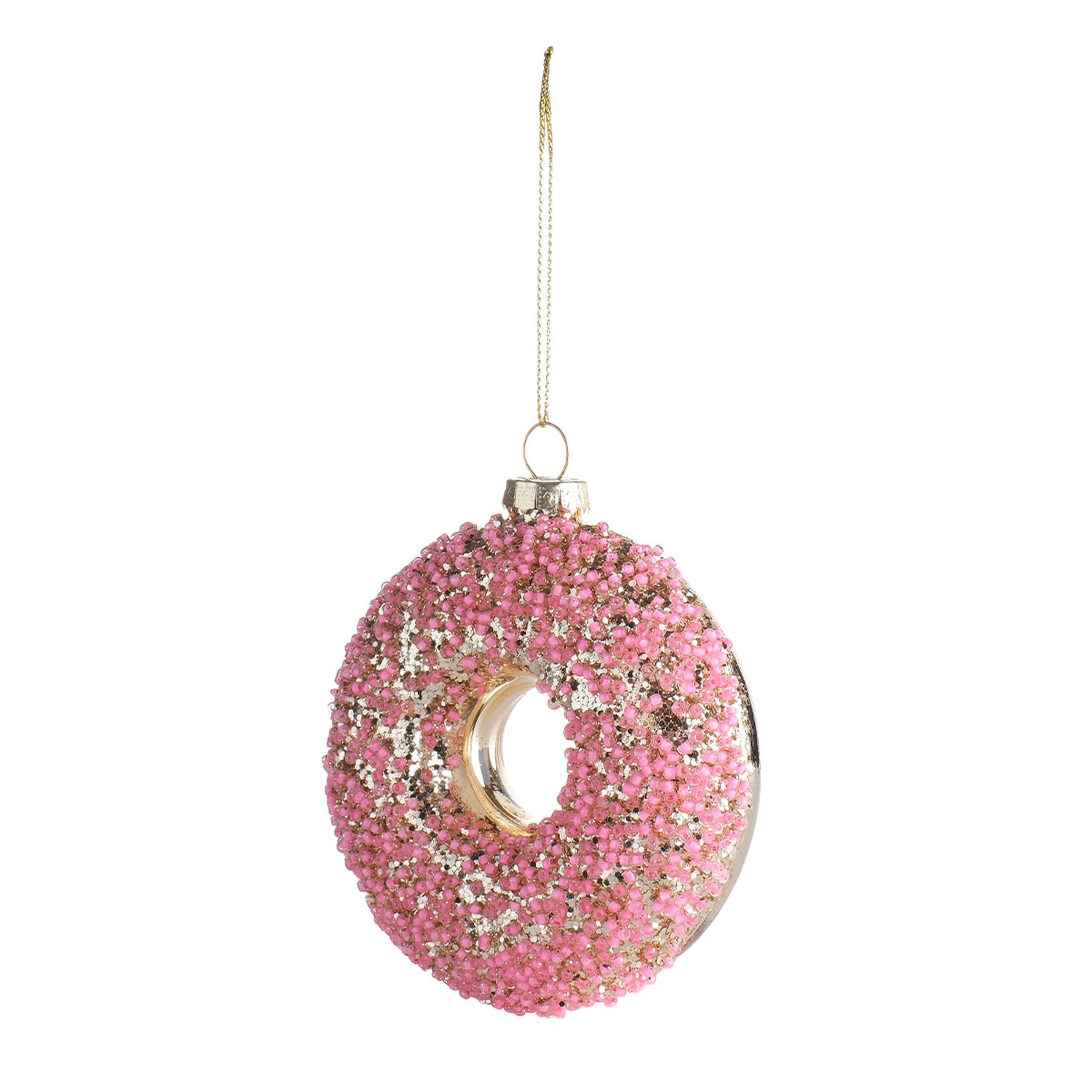 TH Renkli Boncuklu Donut Figürü Ağaç Süsü 4