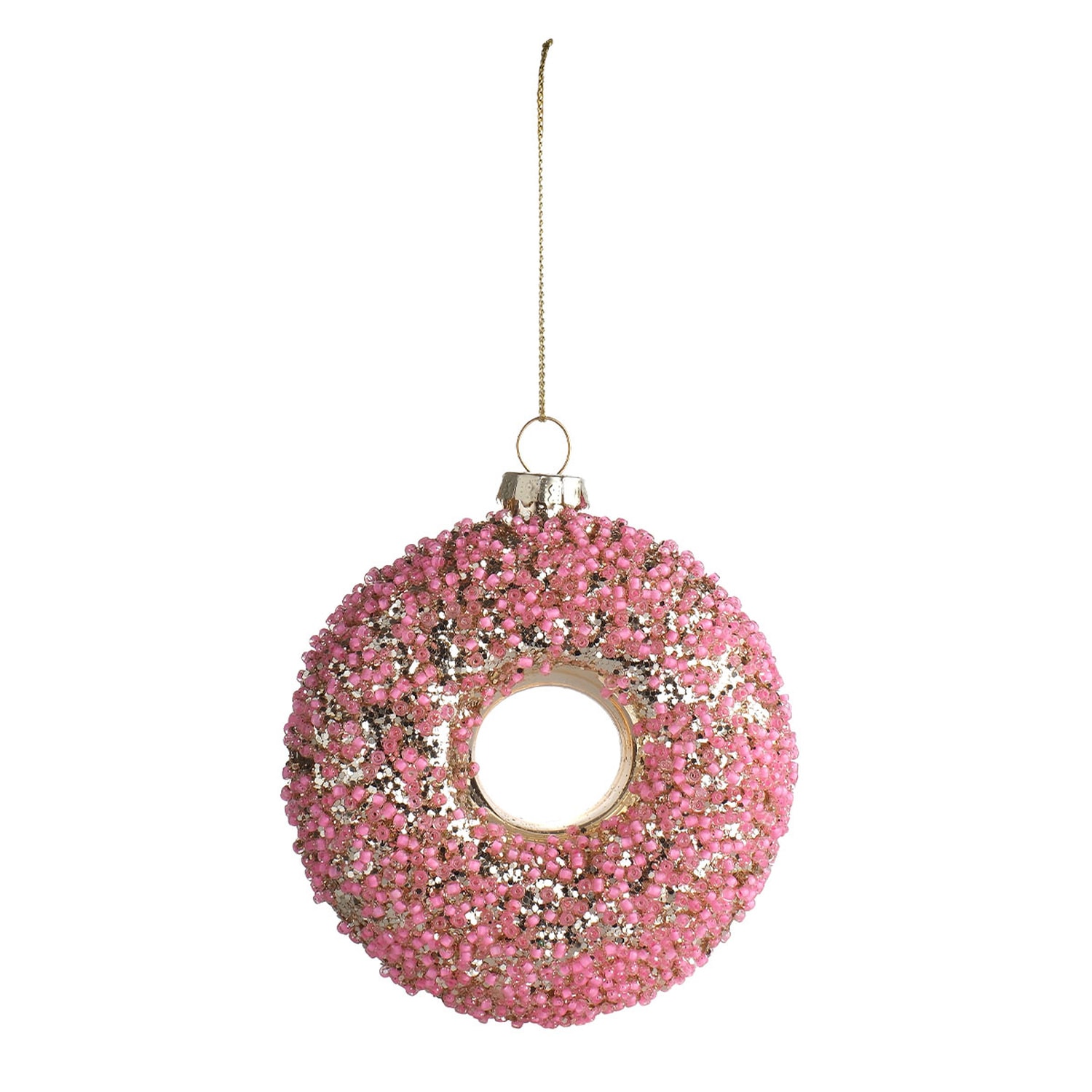 TH Renkli Boncuklu Donut Figürü Ağaç Süsü 5