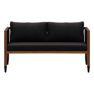 AB21 İkili Koltuk V0601 Siyah İp 150X62X - TepeHome (1)