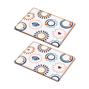 Abstract Amerikan Servis 2li Set 30x40cm - TepeHome