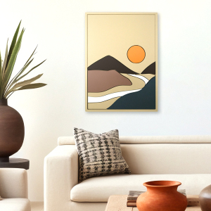 Abstract Mountain Two Tablo - TepeHome (1)