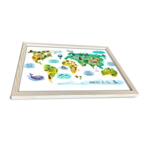 Ahşap Çerçeveli Tablo - TepeHome (1)