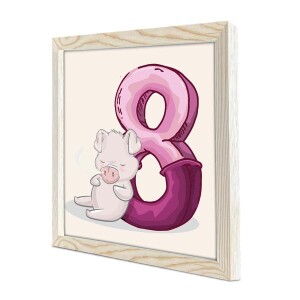 Ahşap Çerçeveli Tablo - TepeHome (1)