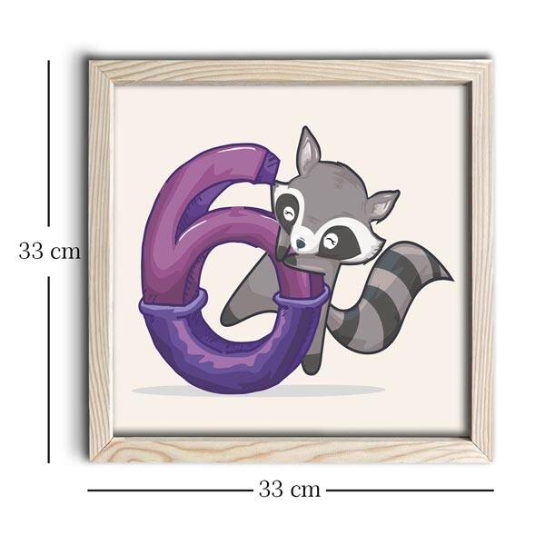 Ahşap Çerçeveli Tablo - 3