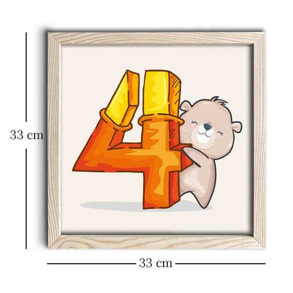 Ahşap Çerçeveli Tablo - 3