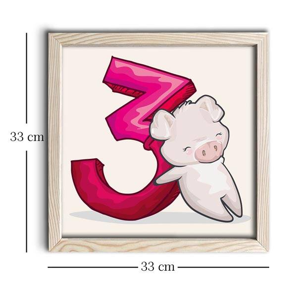 Ahşap Çerçeveli Tablo - 3