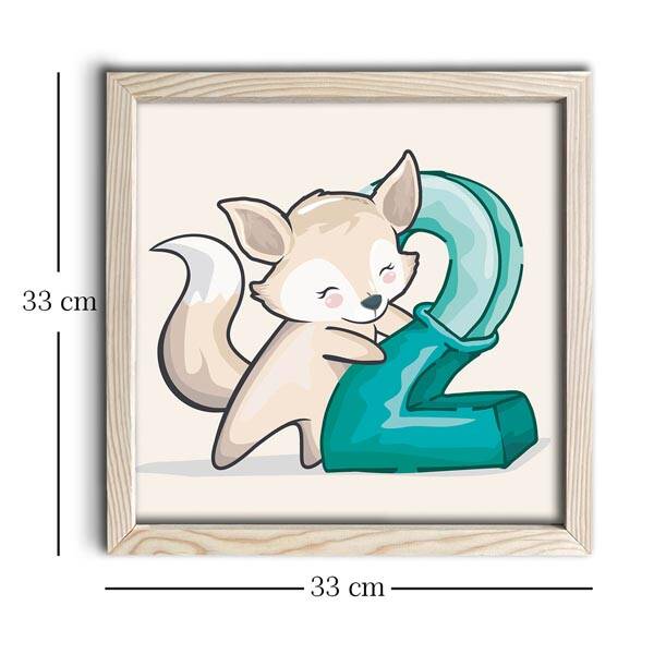 Ahşap Çerçeveli Tablo - 3