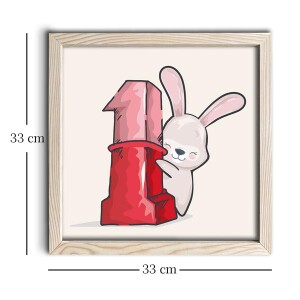 Ahşap Çerçeveli Tablo - 3