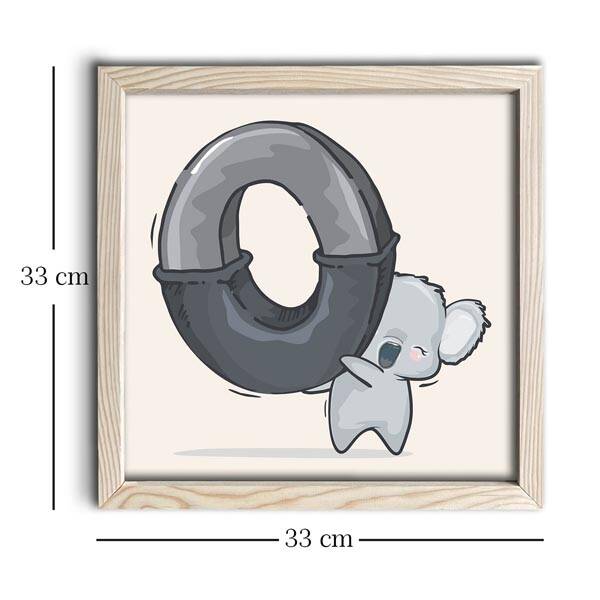 Ahşap Çerçeveli Tablo - 3
