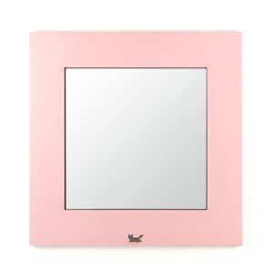 Akismal S Duvar Aynası Pembe - TepeHome (1)