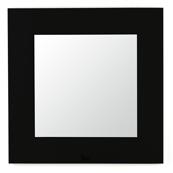 Akismal S Duvar Aynası Siyah Mat - 2