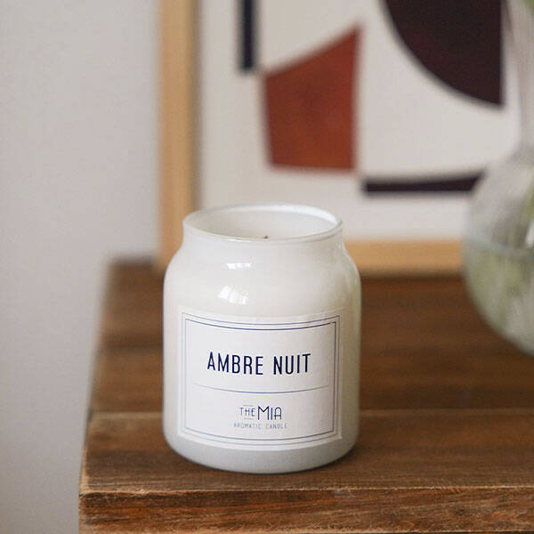 Aromatik Ambre Nuit Kokulu Mum 200cc - 3