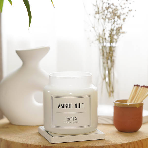 Aromatik Ambre Nuit Kokulu Mum 450cc - 3
