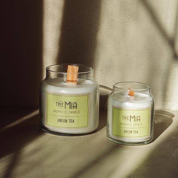 Aromatik Green Tea Kokulu Mum 200cc - 3