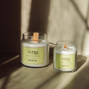 Aromatik Green Tea Kokulu Mum 450cc - TepeHome (1)