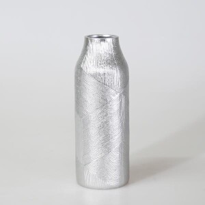 Athena Küçük Vazo Gümüş - 1