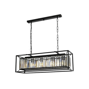 Av-1667-4Y-Bsy Siyah Modern Avize 80X22 - TepeHome
