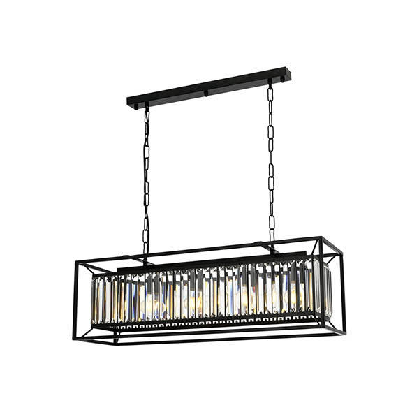 Av-1667-4Y-Bsy Siyah Modern Avize 80X22 - 1