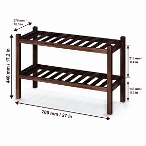 Ayakkabılık Fsc Ccia, Espresso - 3
