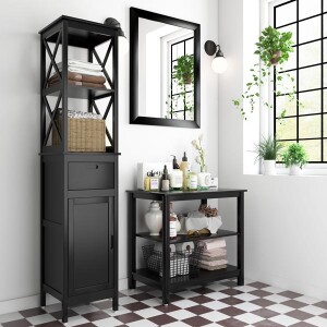 Ayna Antrasit 90X70X3 cm - 3