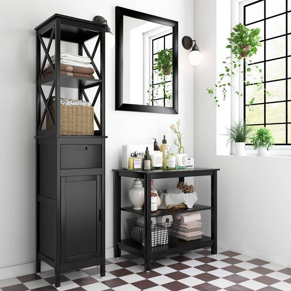 Ayna Antrasit 90X70X3 cm - 3