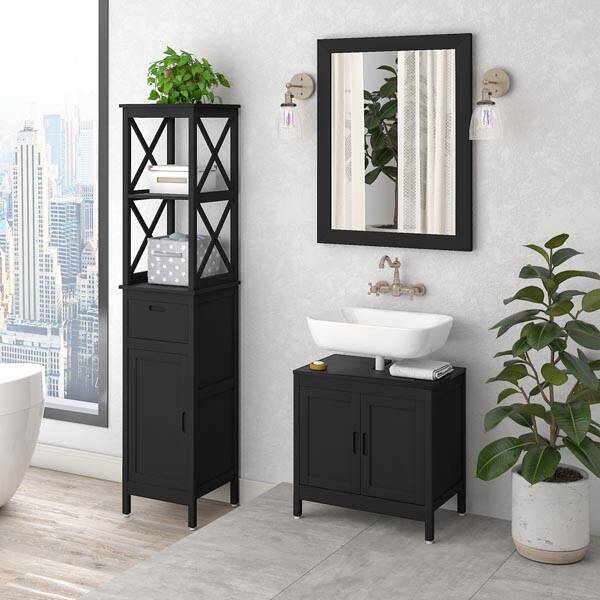 Ayna Antrasit 90X70X3 cm - 1