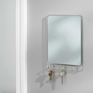 Ayna,Anahtarlık Ve Askılık 23X17X4Cm - TepeHome